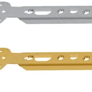 Plaque de stabilisation du trochanter pour DHS 4.5mm en inox et en titane.