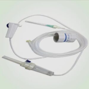 Perfusion jetable avec régulateur