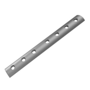 Plaque tiers tube a sept trous