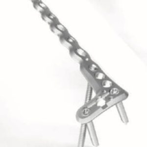 Plaque distale abtérolatéral tibia