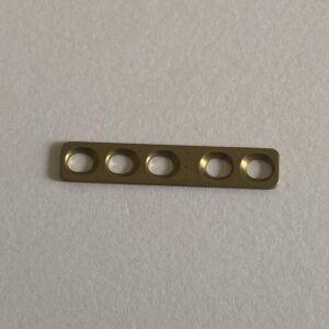 Plaque de compression dynamique à 5 trous 2.0mm